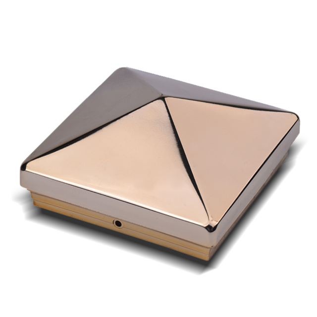 2211-FC3 Messinki Vedenpitävä puinen ulkokoristeen pylväshattu 2211-FC3 Messinki Vedenpitävä puinen ulkokoristeen pylväshattu