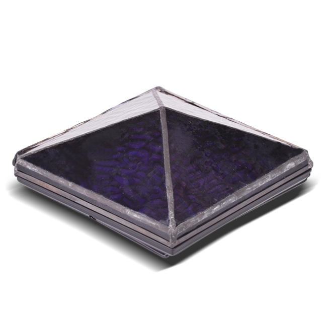 2211-TC8 Musta hyödyllinen käsintehty Tiffany Post Cap 2211-TC8 Musta hyödyllinen käsintehty Tiffany Post Cap